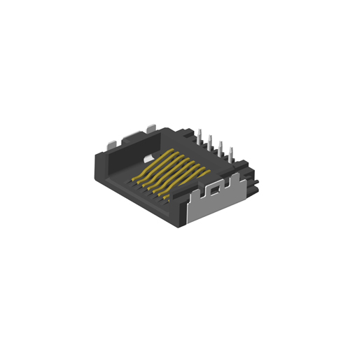 RJ45 1X1 TAB-UP 沉板3.7 DIP無燈帶屏蔽網絡接（jiē）口（kǒu）