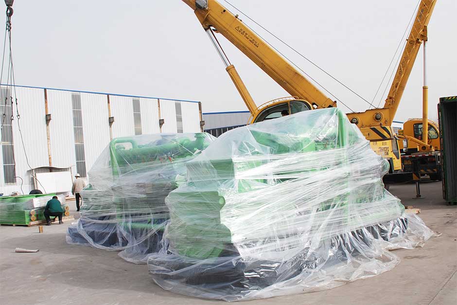 2台500kw沼氣發電機組準備銷往日本