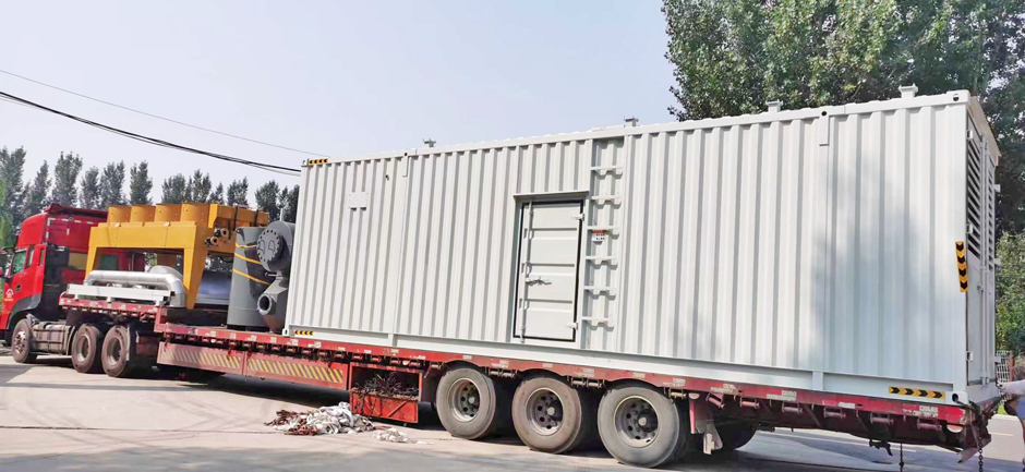 山東www.91视频.com動力800kW瓦斯發電機組啟程雲南