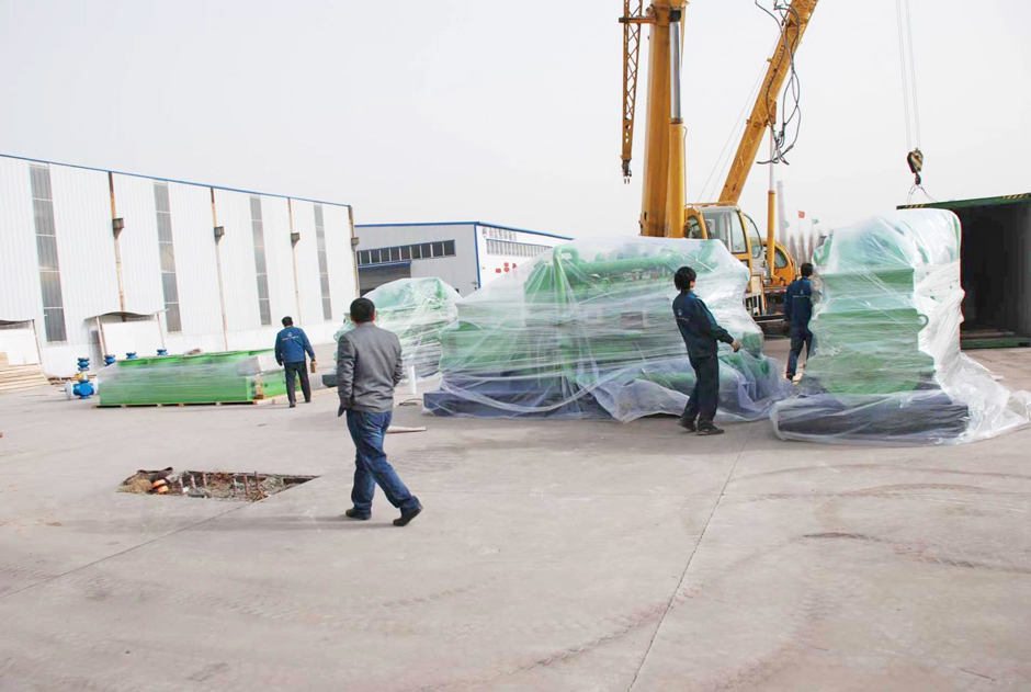 綠（lǜ）環動力700kW生物質氣發電機組正式啟程，發往菲律賓